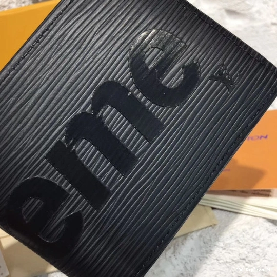 Aaa replica bags Vuitton pocket Louis wallet supreme 0726